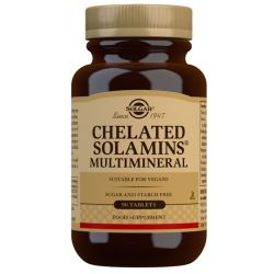Solgar Chelated Solamins Multi Mineral Tablets 90