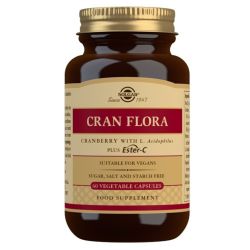 Solgar Cran Flora with Probiotics plus Ester-C tablets 60