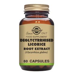 Solgar Deglycyrrhised Licorice Root Extract Vegicaps 6