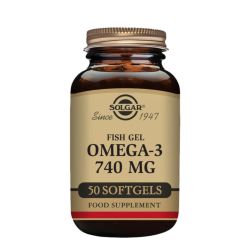 Solgar Fish Gel Omega-3 740mg Softgels 50