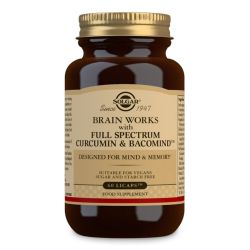 Solgar Full Spectrum Curcumin Brainworks Caps 60