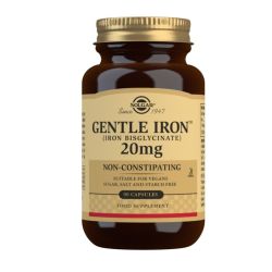 Solgar Gentle Iron 20mg Vegicaps 90
