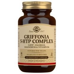 Solgar Griffonia 5-HTP Complex Capsules 90, Solgar 5-HTP (5-Hydroxytryptophan) Vcaps 90, Solgar 5-HTP