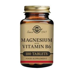 Solgar Magnesium with Vitamin B6 Tablets 100
