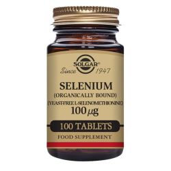 Solgar Selenium 100ug (Yeast Free) Tabs 100
