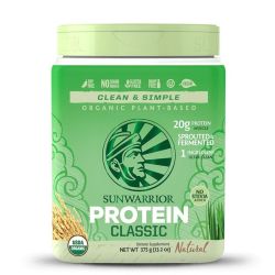 Sunwarrior Classic Organic Protein Unflavoured 375g