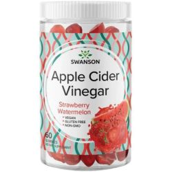 Swanson Apple Cider Vinegar Strawberry Watermelon Gummies 60