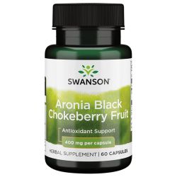 Swanson Aronia Black Chokeberry Fruit 400mg Capsules 60