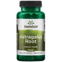 Swanson Astragalus Root 470mg Capsules 100