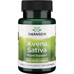 Swanson Avena Sativa 400mg Capsules 60