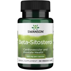 Swanson Beta-Sitosterol 320mg Capsules 30