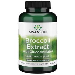 Swanson Broccoli Extract with Glucosinolates Capsules 120