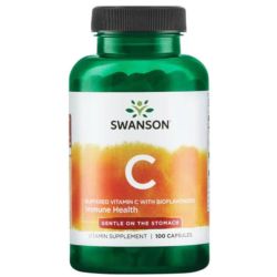 Swanson Buffered Vitamin C with Bioflavonoids Capsules 100