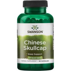 Swanson Chinese Skullcap 400mg Capsules 90