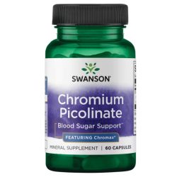 Swanson Chromium Picolinate Featuring Chromax 200mcg Capsules 60