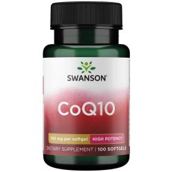 Swanson CoQ-10 100mg Softgels 100