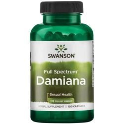 Swanson Damiana 510mg Capsules 100