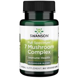 Swanson Full Spectrum 7 Mushroom Complex Capsules 60
