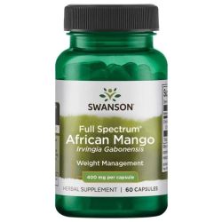 Swanson Full Spectrum African Mango (Irvingia Gabonensis) 400mg Capsules 60