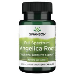 Swanson Full Spectrum Angelica Root 400mg Capsules 60