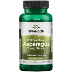 Swanson Full Spectrum Asparagus Young Shoots 400mg Capsules 60