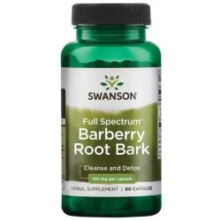 Swanson Full Spectrum Barberry Root Bark 450mg Capsules 60