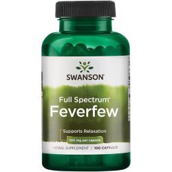 Swanson Full Spectrum Feverfew 380mg Capsules 100