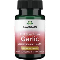 Swanson Full Spectrum Garlic 400mg Capsules 60