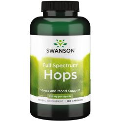 Swanson Full Spectrum Hops 620mg Capsules 180