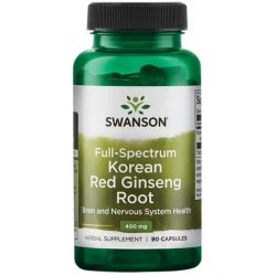 Swanson Full Spectrum Korean Red Ginseng Root 400mg Capsules 90