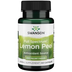 Swanson Full Spectrum Lemon Peel 400mg Capsules 60