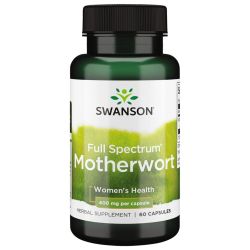Swanson Full Spectrum Motherwort 400mg Capsules 60