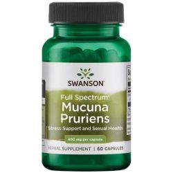 Swanson Full Spectrum Mucuna Pruriens 400mg Capsules 60