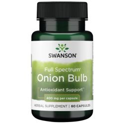 Swanson Full Spectrum Onion Bulb 400mg Capsules 60