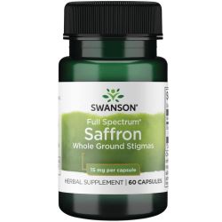 Swanson Full Spectrum Saffron 15mg Capsules 60