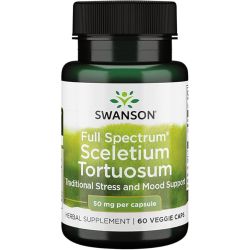 Swanson Full Spectrum Sceletium Tortuosum 50mg Capsules 60
