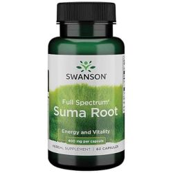 Swanson Full Spectrum Suma Root 400mg Capsules 60