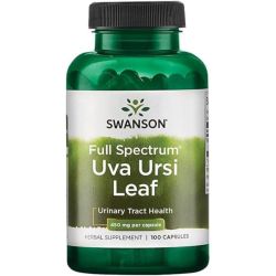 Swanson Full Spectrum Uva Ursi Leaf 450mg Capsules 100