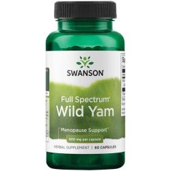Swanson Full Spectrum Wild Yam 400mg Capsules 60