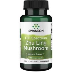 Swanson Full Spectrum Zhu Ling Mushroom 400mg Capsules 60
