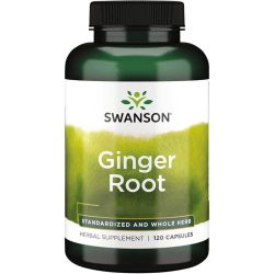 Swanson Ginger Root Capsules 120
