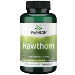 Swanson Hawthorn Extract 500mg Capsules 120