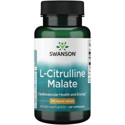 Swanson L-Citrulline Malate Complex 750mg Capsules 60