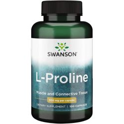 Swanson L-Proline 500mg Capsules 100