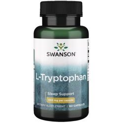 Swanson L-Tryptophan 500mg Capsules 60