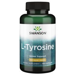 Swanson L-Tyrosine 500mg Capsules 100