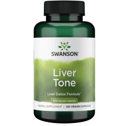 Swanson Liver Tone Liver Detox Formula 300mg Capsules 120