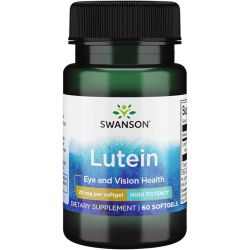 Swanson Lutein 20mg Softgels 60