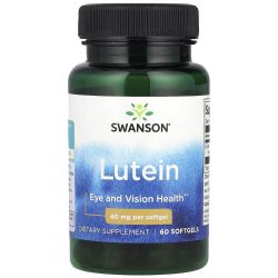 Swanson Lutein 40mg Softgels 60