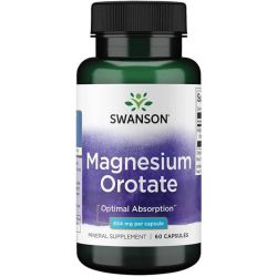 Swanson Magnesium Orotate 40mg Capsules 60